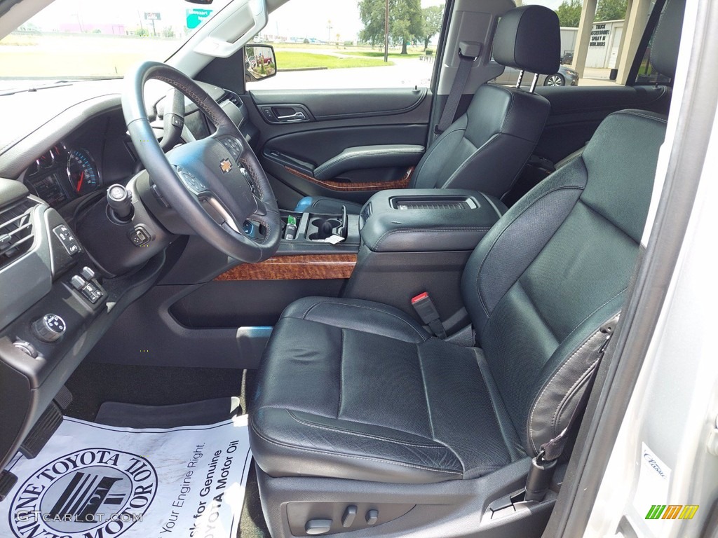 Jet Black Interior 2016 Chevrolet Tahoe LTZ Photo #142583848