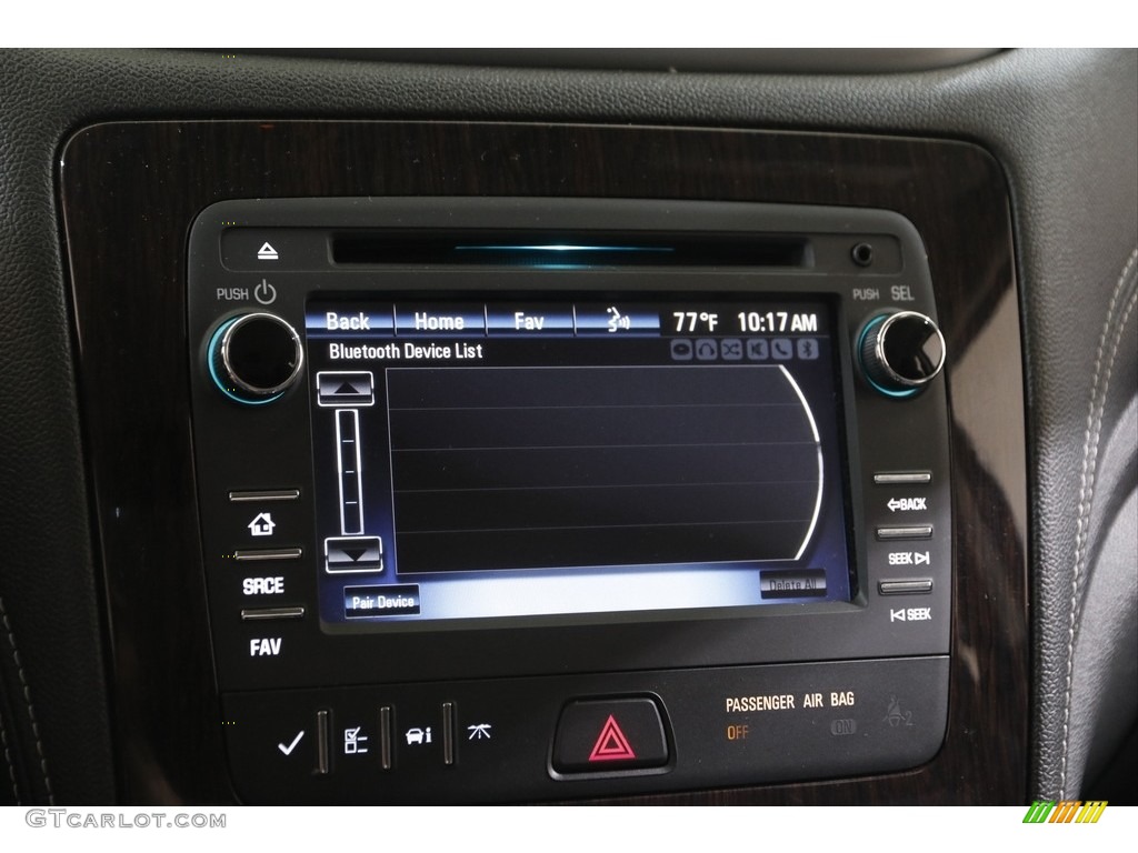 2017 Traverse LT AWD - Blue Velvet Metallic / Ebony photo #11