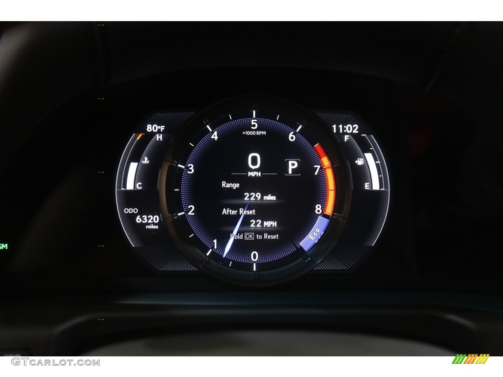 2020 Lexus ES 350 F Sport Gauges Photo #142584031