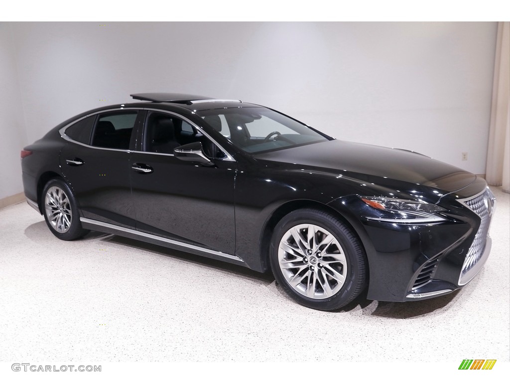 2018 LS 500 AWD - Obsidian / Black photo #1