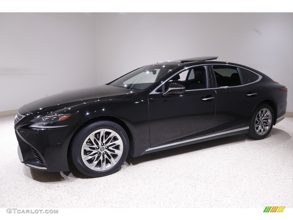 2018 LS 500 AWD - Obsidian / Black photo #3