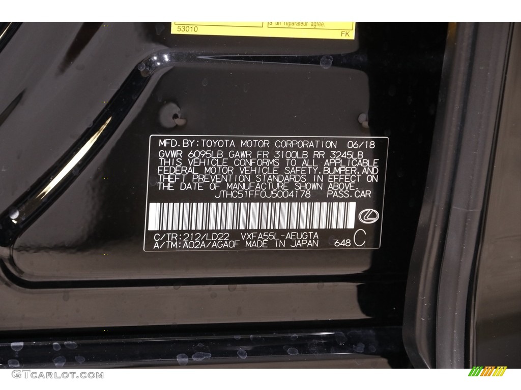 2018 LS 500 AWD - Obsidian / Black photo #23