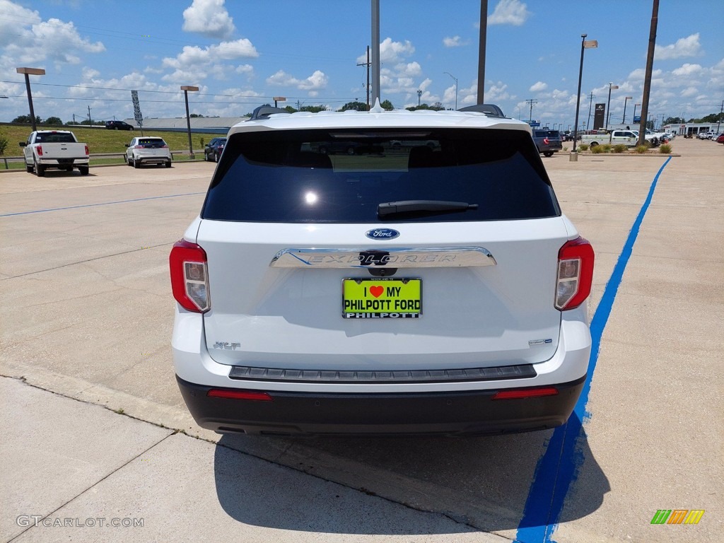 2020 Explorer XLT 4WD - Oxford White / Ebony photo #6