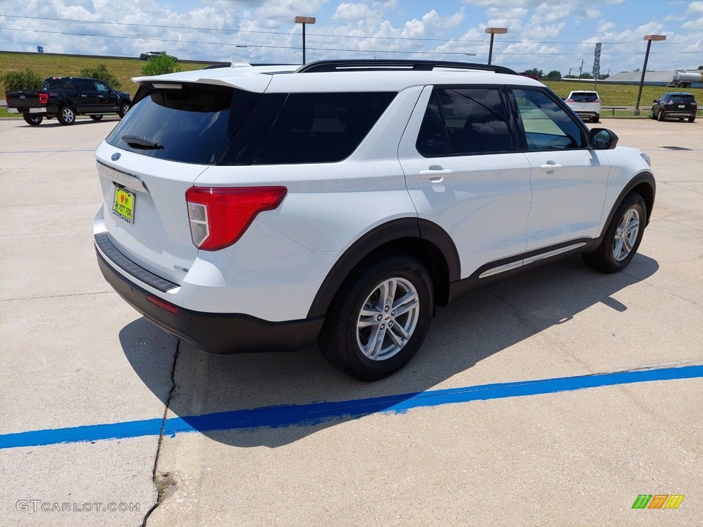 2020 Explorer XLT 4WD - Oxford White / Ebony photo #7