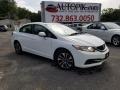 Taffeta White 2013 Honda Civic EX Sedan