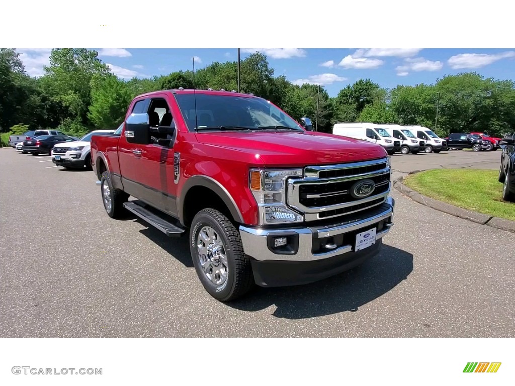 Rapid Red Ford F350 Super Duty