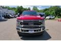 2021 Rapid Red Ford F350 Super Duty Lariat SuperCab 4x4  photo #2