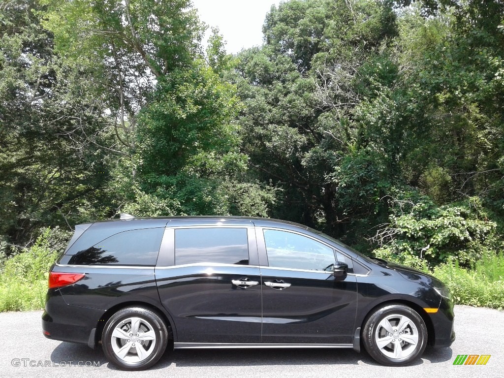 Crystal Black Pearl 2020 Honda Odyssey EX-L Exterior Photo #142586320