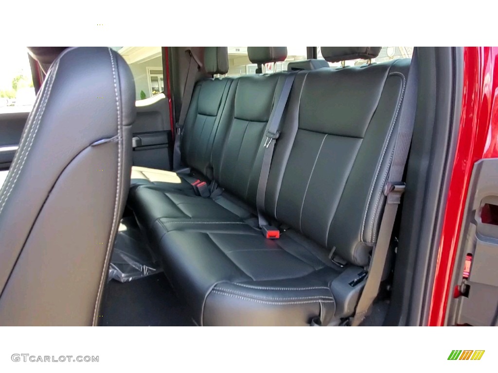 2021 F350 Super Duty Lariat SuperCab 4x4 - Rapid Red / Black photo #16