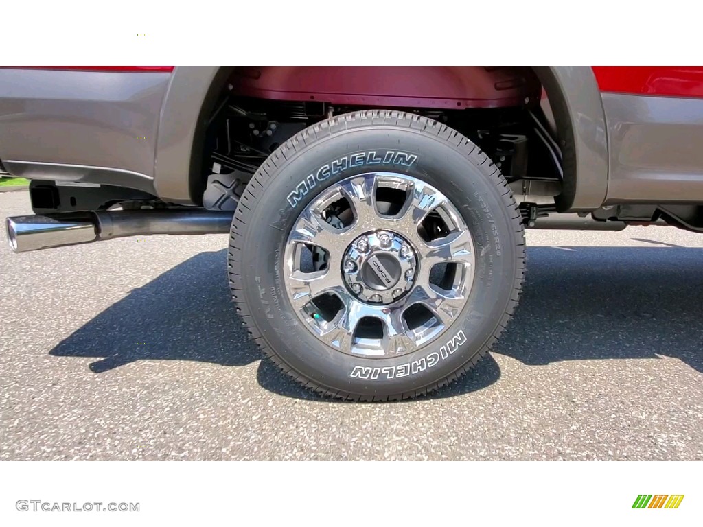2021 F350 Super Duty Lariat SuperCab 4x4 - Rapid Red / Black photo #20