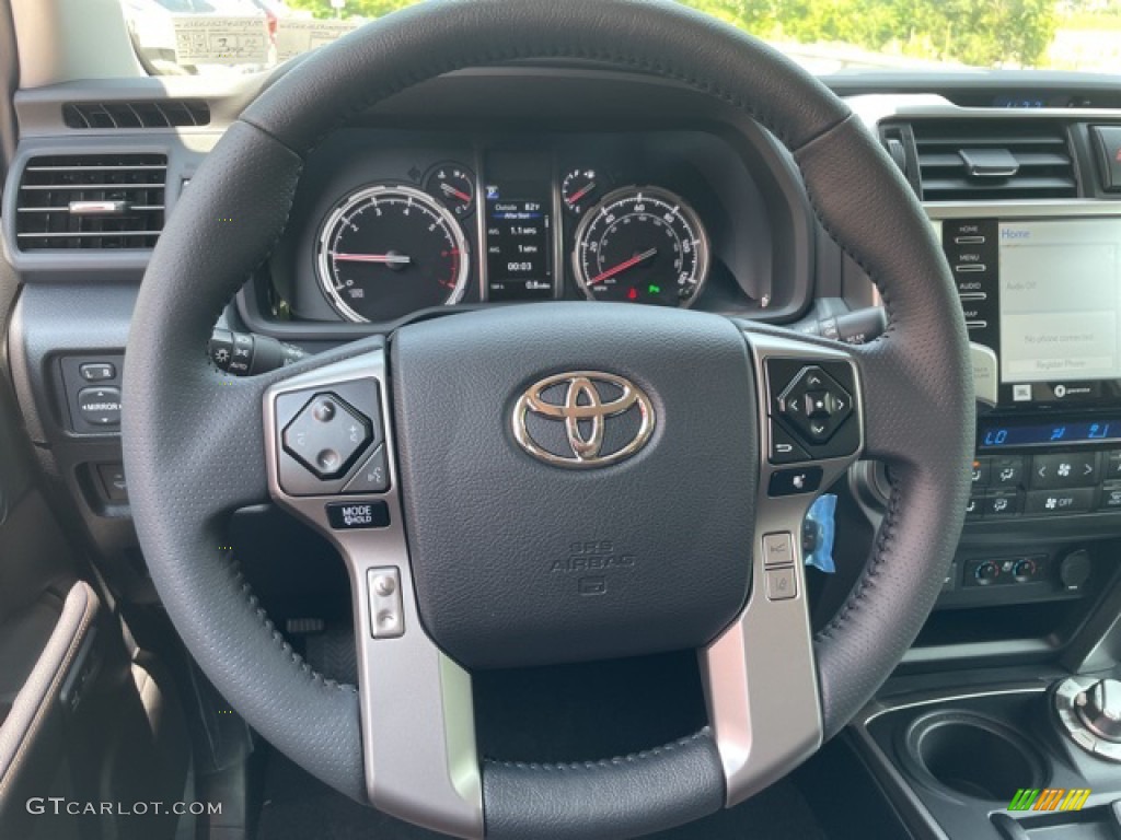 2021 Toyota 4Runner Limited 4x4 Redwood Steering Wheel Photo #142586935