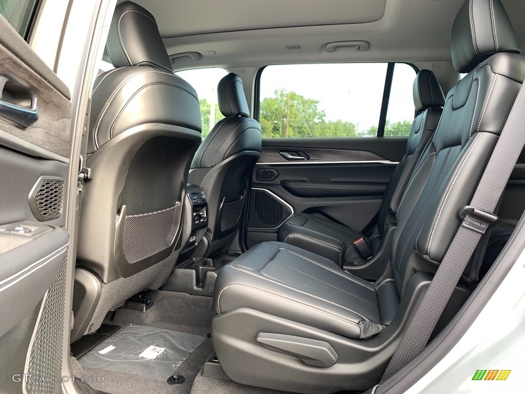 Black Interior 2021 Jeep Grand Cherokee L Limited 4x4 Photo #142587511