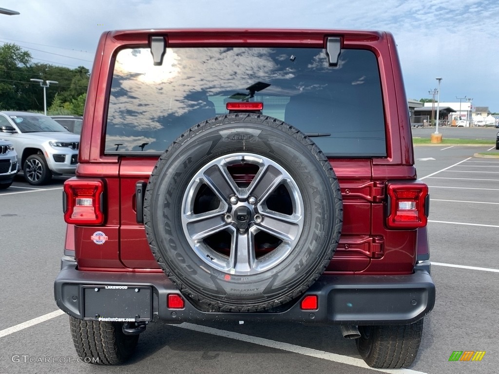 2021 Jeep Wrangler Unlimited Sahara 4x4 Wheel Photo #142587793