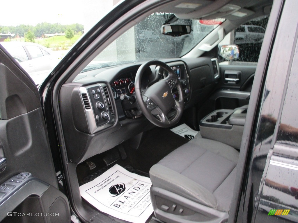 2015 Silverado 1500 LT Double Cab 4x4 - Black / Jet Black photo #7