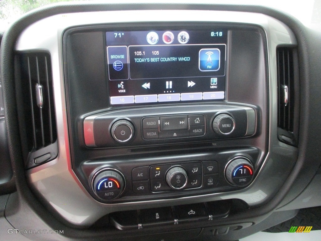 2015 Silverado 1500 LT Double Cab 4x4 - Black / Jet Black photo #13