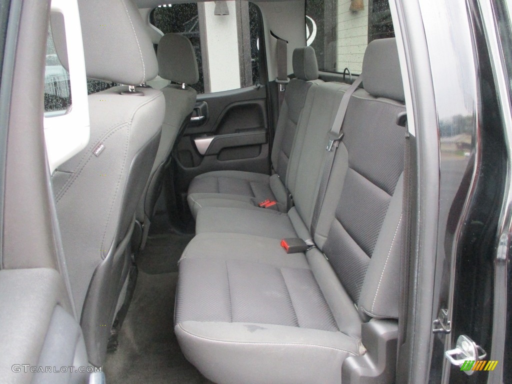 2015 Silverado 1500 LT Double Cab 4x4 - Black / Jet Black photo #14