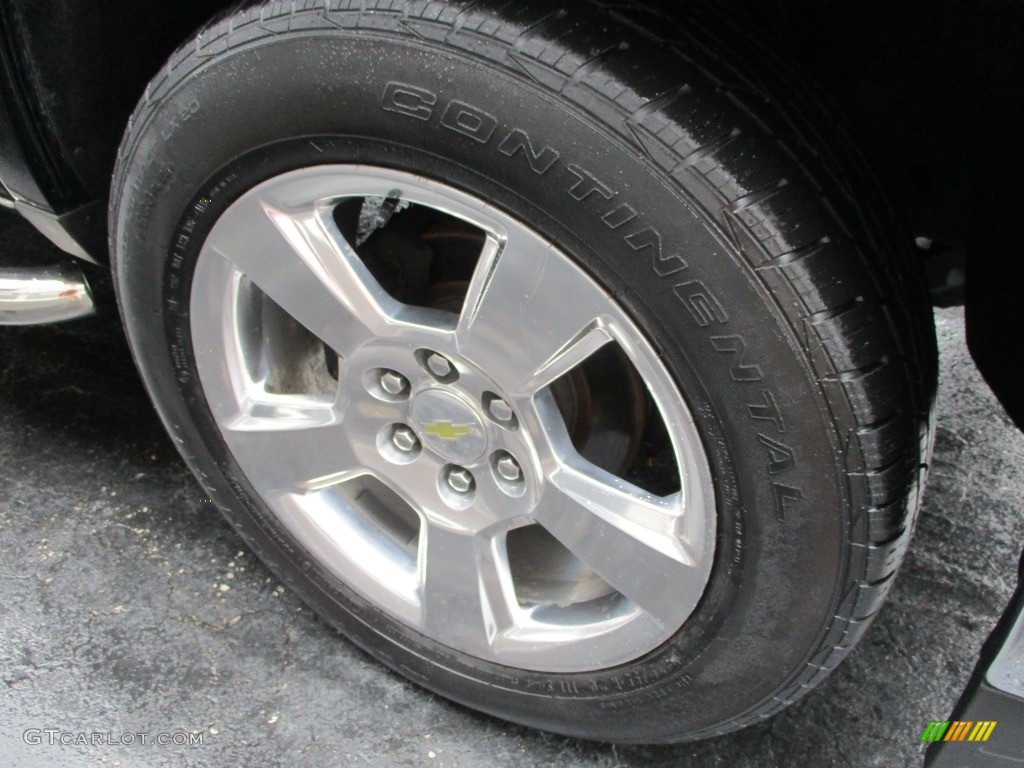 2015 Silverado 1500 LT Double Cab 4x4 - Black / Jet Black photo #20