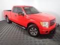 2014 Race Red Ford F150 STX SuperCab 4x4  photo #2