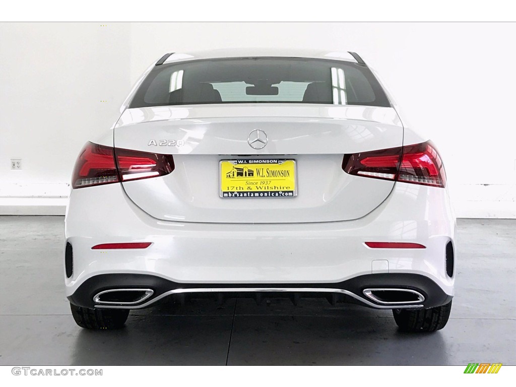 2019 A 220 Sedan - Digital White Metallic / Neva Grey/Black photo #3