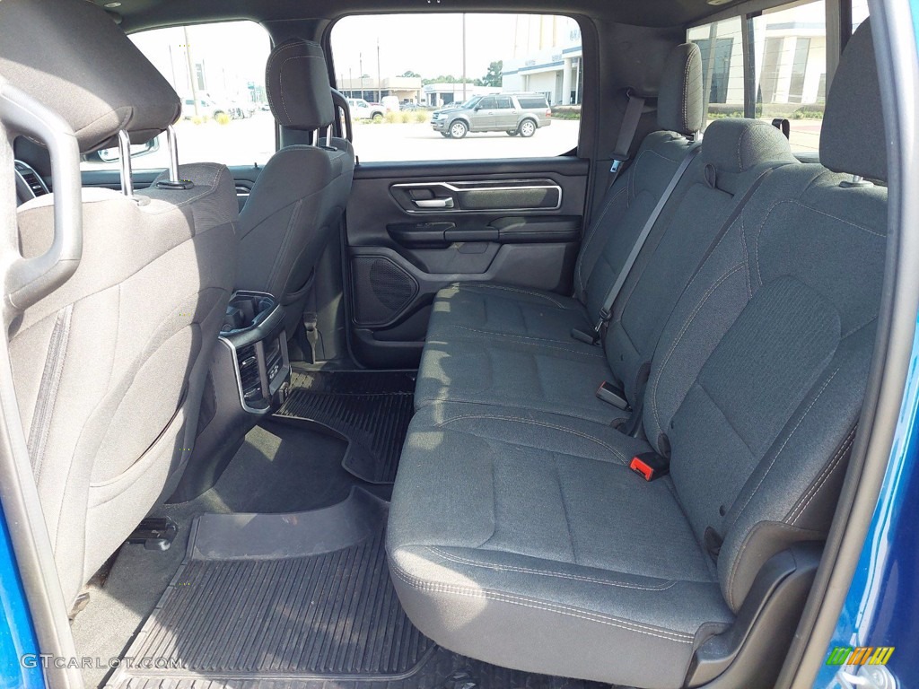 Black Interior 2019 Ram 1500 Big Horn Crew Cab Photo #142591049