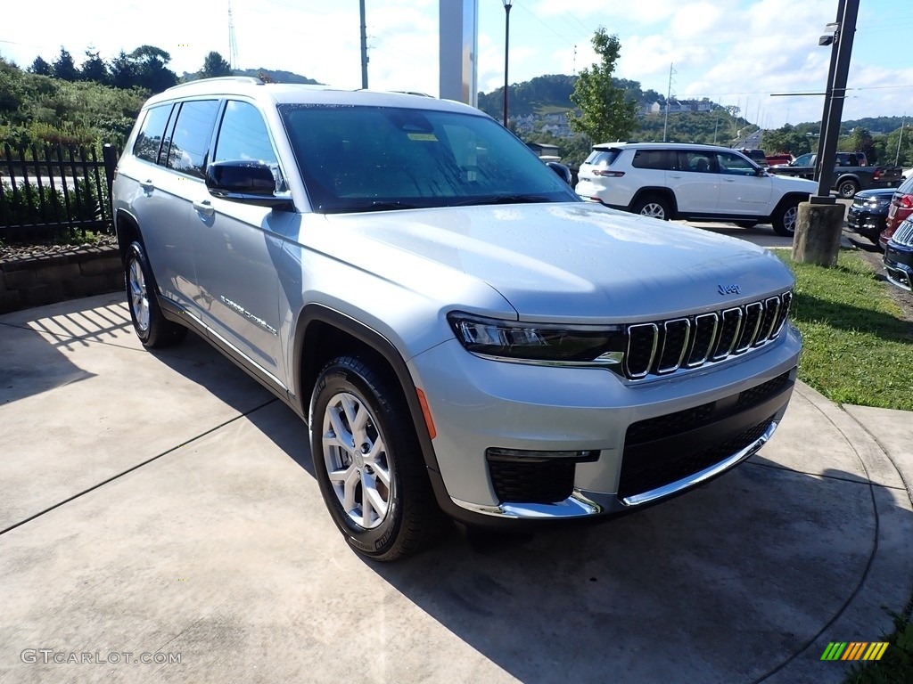 2021 Grand Cherokee L Limited 4x4 - Silver Zynith / Black photo #7