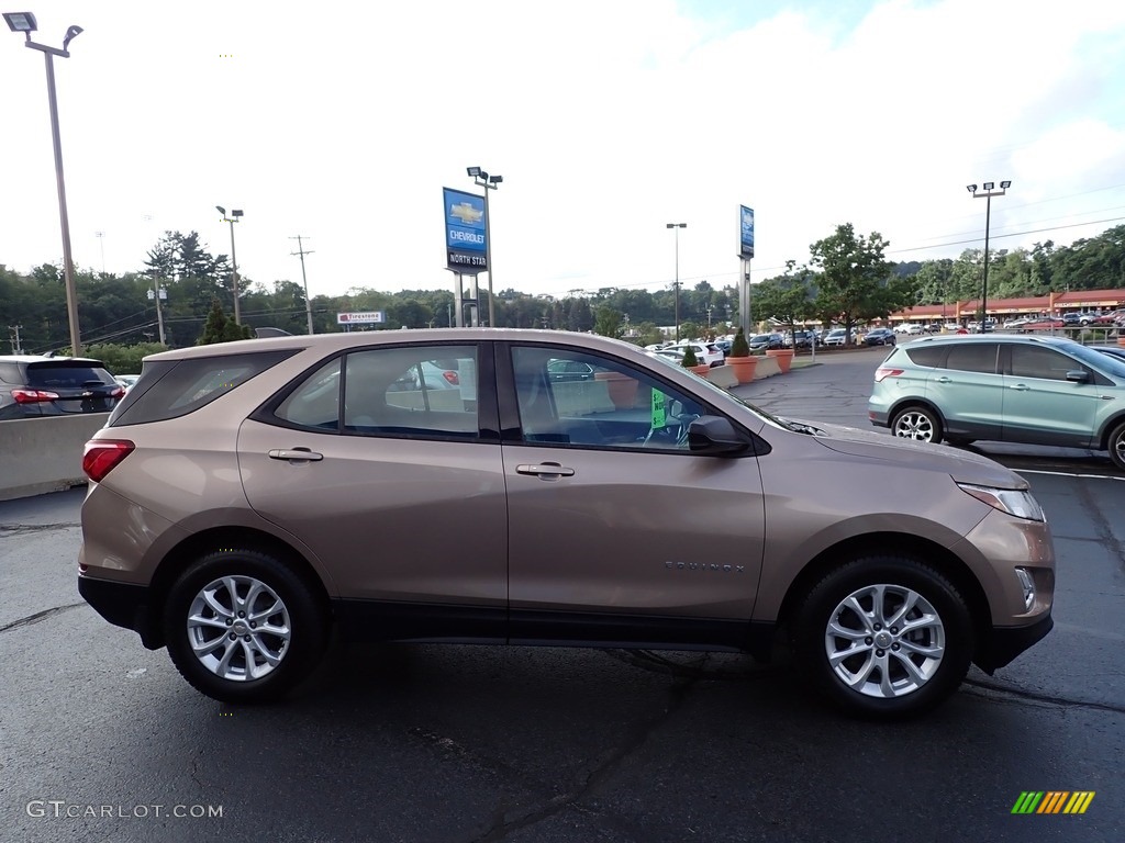 2019 Equinox LS AWD - Sandy Ridge Metallic / Medium Ash Gray photo #10