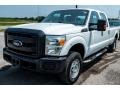 Oxford White - F250 Super Duty XL Crew Cab 4x4 Photo No. 8
