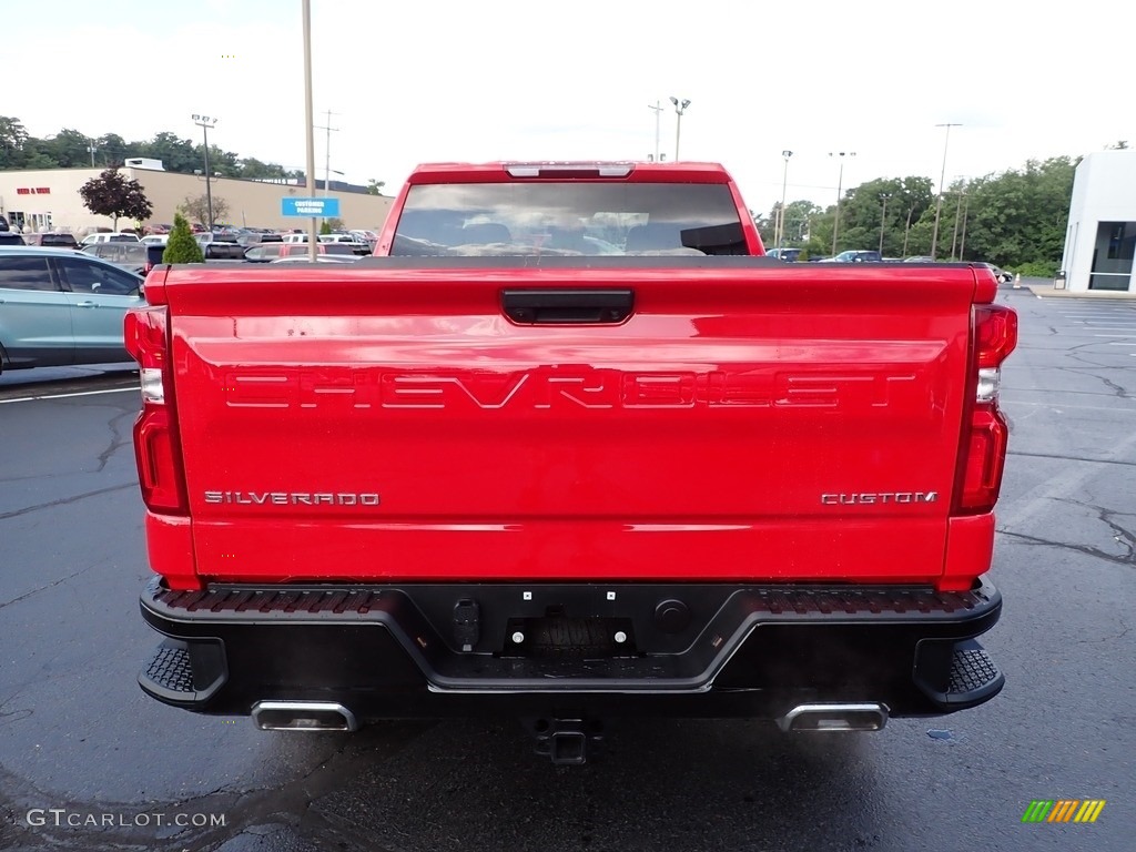 2020 Silverado 1500 Custom Trail Boss Double Cab 4x4 - Red Hot / Jet Black photo #6