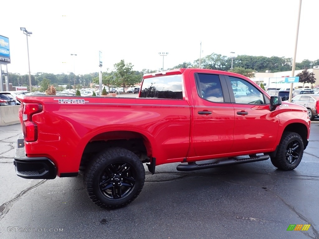 2020 Silverado 1500 Custom Trail Boss Double Cab 4x4 - Red Hot / Jet Black photo #8