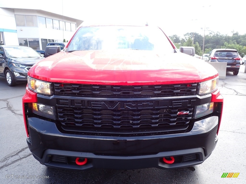 2020 Silverado 1500 Custom Trail Boss Double Cab 4x4 - Red Hot / Jet Black photo #12