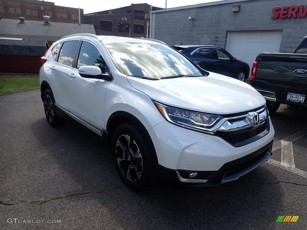 2019 CR-V Touring AWD - Platinum White Pearl / Black photo #3