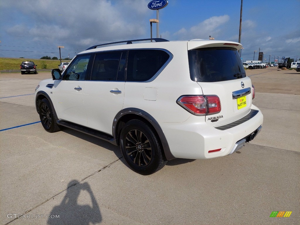 2017 Armada Platinum - Pearl White / Almond photo #5