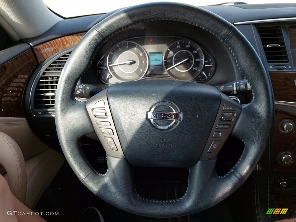 2017 Armada Platinum - Pearl White / Almond photo #12