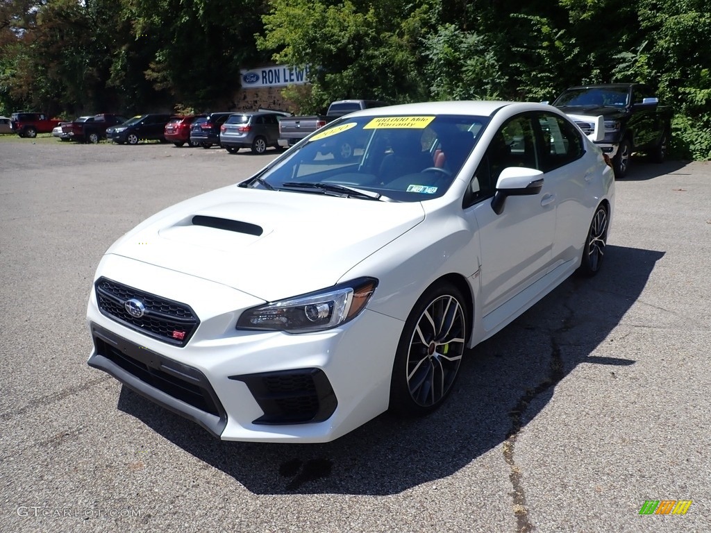 Crystal White Pearl 2020 Subaru WRX STI Exterior Photo #142594514