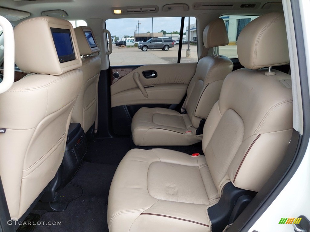 2017 Armada Platinum - Pearl White / Almond photo #20