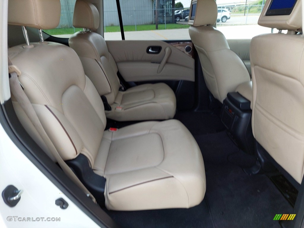 2017 Nissan Armada Platinum Rear Seat Photo #142594796