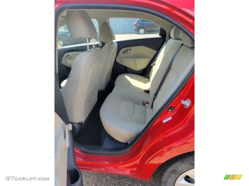 2012 Rio Rio5 LX Hatchback - Signal Red / Beige photo #19