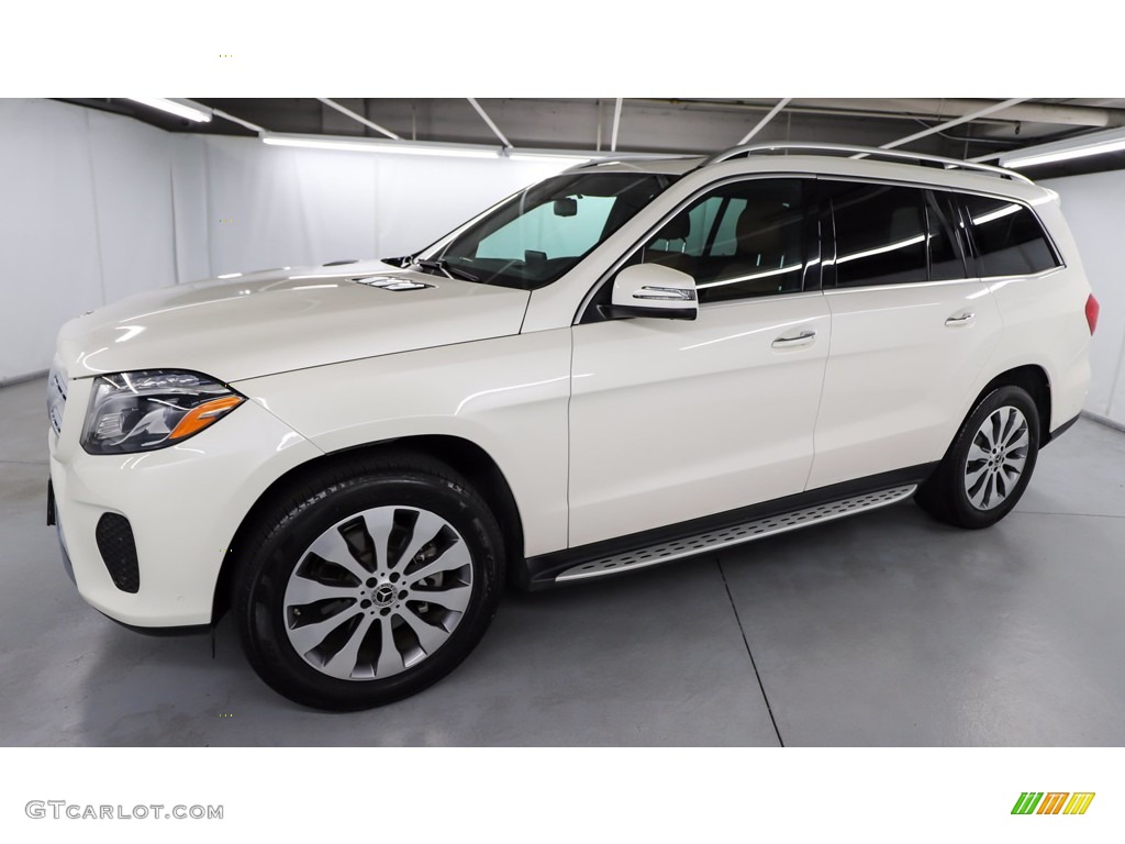 designo Diamond White Metallic 2018 Mercedes-Benz GLS 450 4Matic Exterior Photo #142597040
