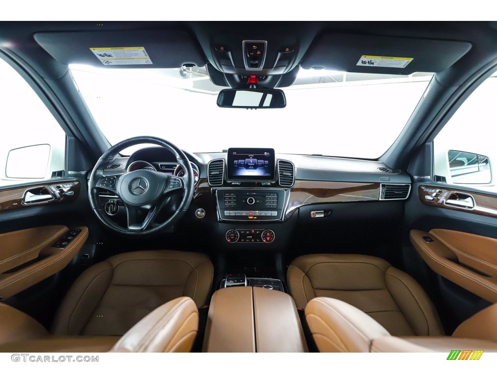 Saddle Brown/Black Interior 2018 Mercedes-Benz GLS 450 4Matic Photo #142597232