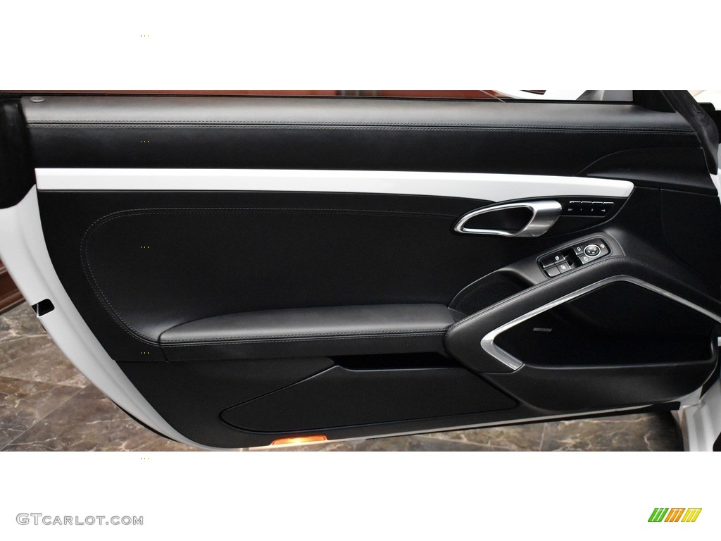 2014 Porsche 911 Turbo Coupe Black Door Panel Photo #142597388