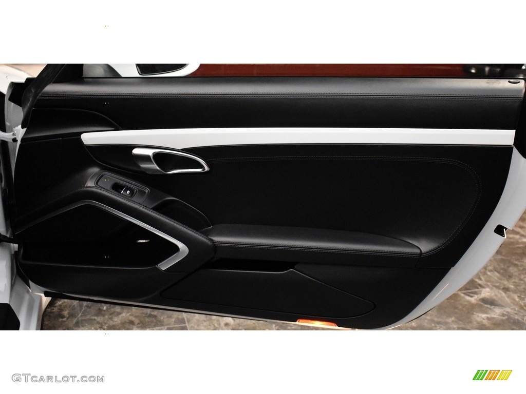 2014 Porsche 911 Turbo Coupe Black Door Panel Photo #142597409