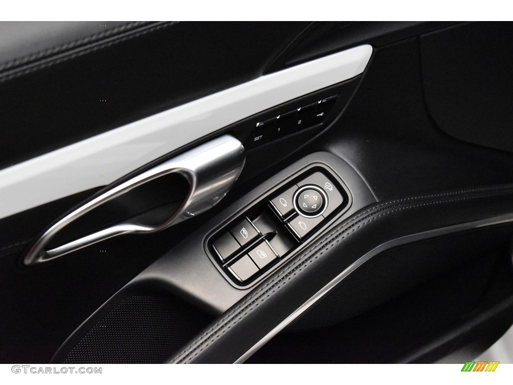 2014 Porsche 911 Turbo Coupe Black Door Panel Photo #142597430