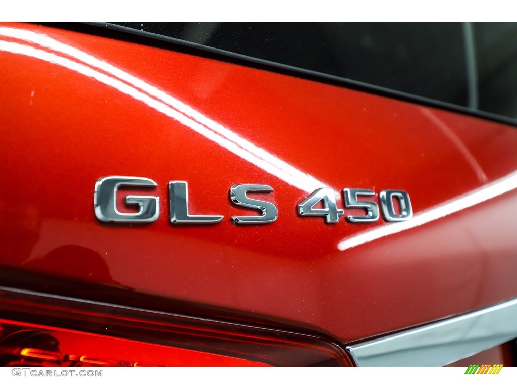 2018 GLS 450 4Matic - designo Cardinal Red Metallic / Ginger Beige/Black photo #9