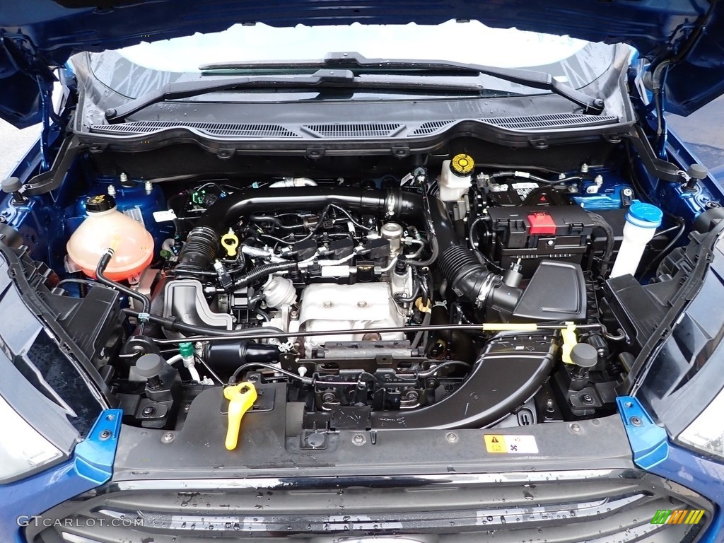 2018 Ford EcoSport S 1.0 Liter DI EcoBoost Turbocharged DOHC 12-Valve Ti-VCT 3 Cylinder Engine Photo #142597934
