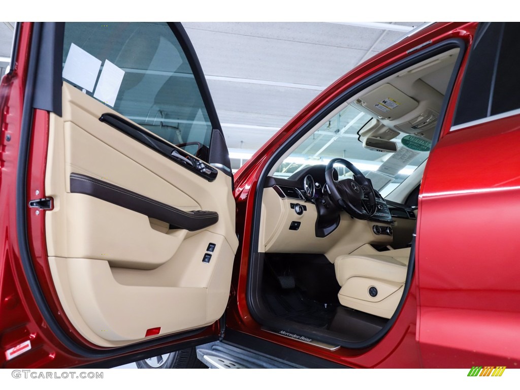 2018 GLS 450 4Matic - designo Cardinal Red Metallic / Ginger Beige/Black photo #19