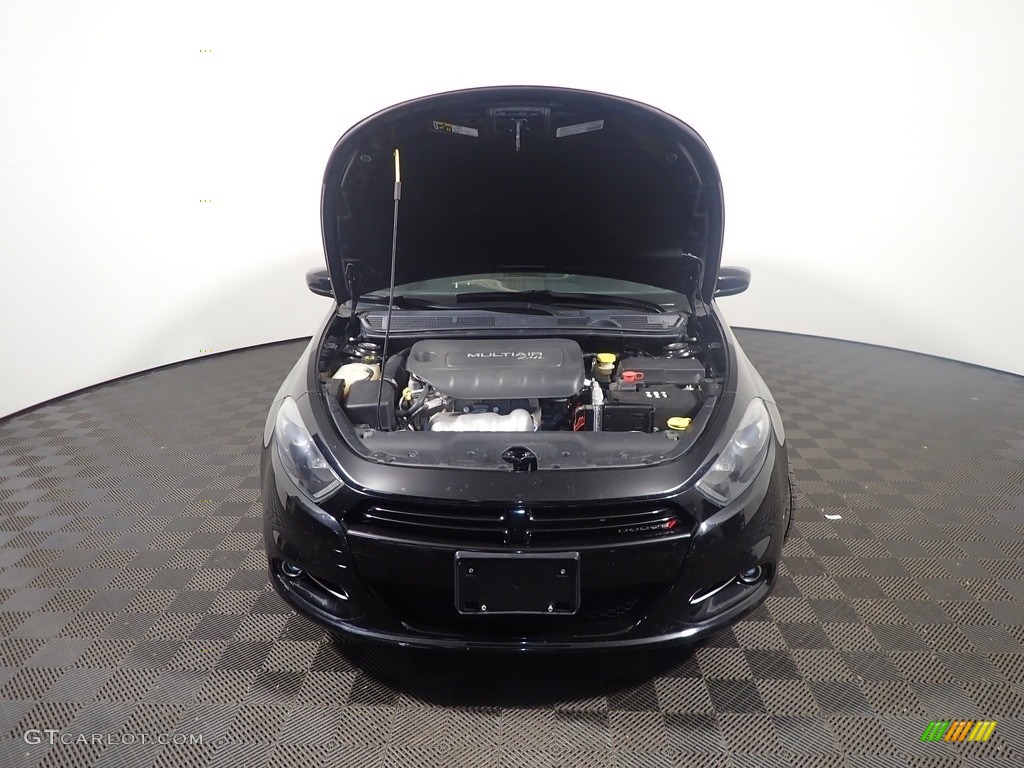 2014 Dart SXT - Pitch Black / Black/Light Tungsten photo #6