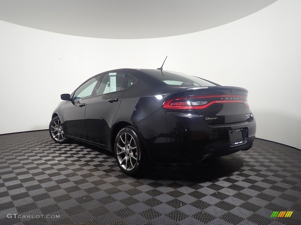 2014 Dart SXT - Pitch Black / Black/Light Tungsten photo #11