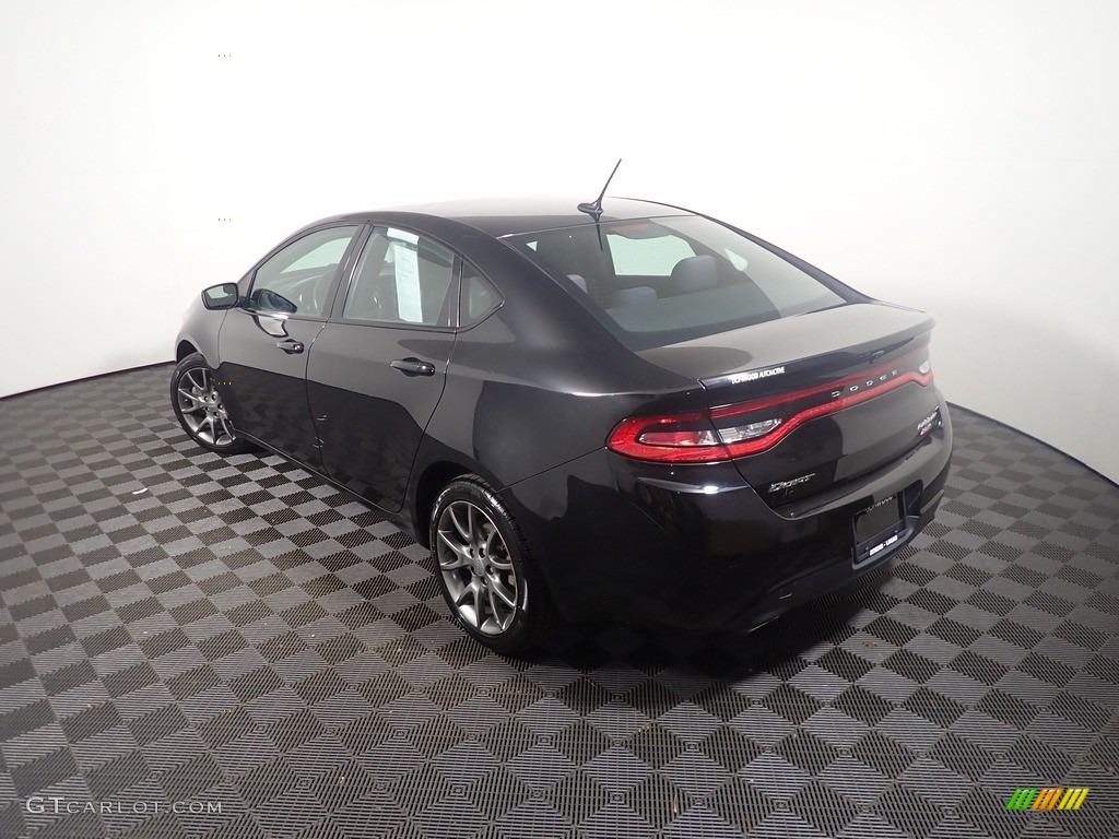 2014 Dart SXT - Pitch Black / Black/Light Tungsten photo #12