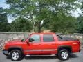 2006 Victory Red Chevrolet Avalanche Z71 4x4  photo #13