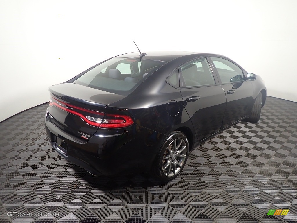 2014 Dart SXT - Pitch Black / Black/Light Tungsten photo #17